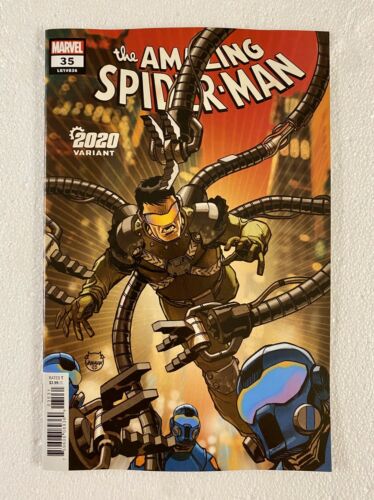 Amazing Spider-Man #35 Johnson Cover B 2020 Variant Marvel Comics 2019 Doc Ock - Image 3