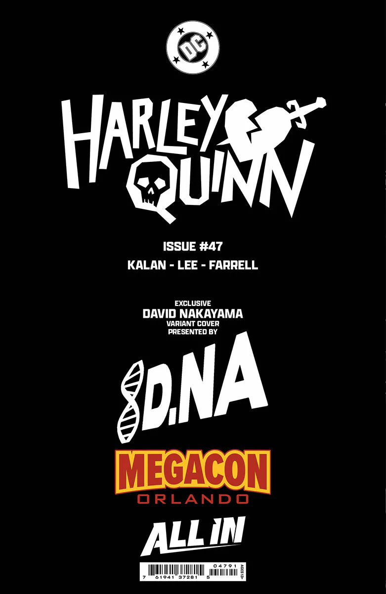 [FOIL] Harley Quinn #47 David Nakayama Exclusive Var PREMIUM HOWDY [BLACK] (02/19/2025) - Image 3