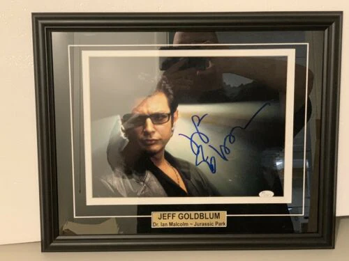 Jeff Goldblum Jurassic Park Signed 11x14 Framed Glossy Photo W/ JSA COA - Image 3