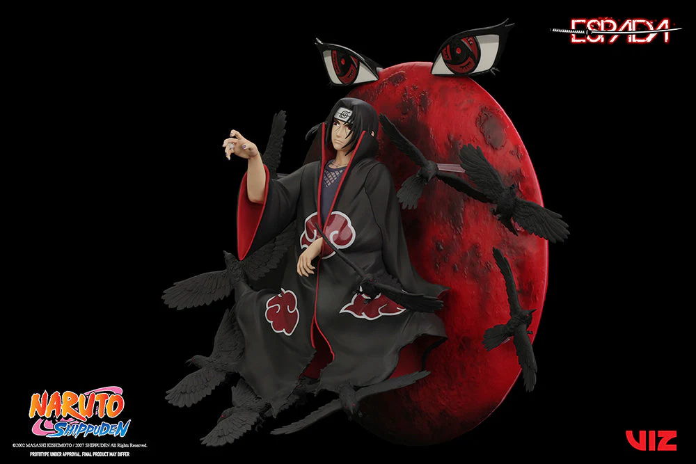 Naruto Shippuden Itachi Uchiha (1/8th scale wall statue) Figure - Image 11