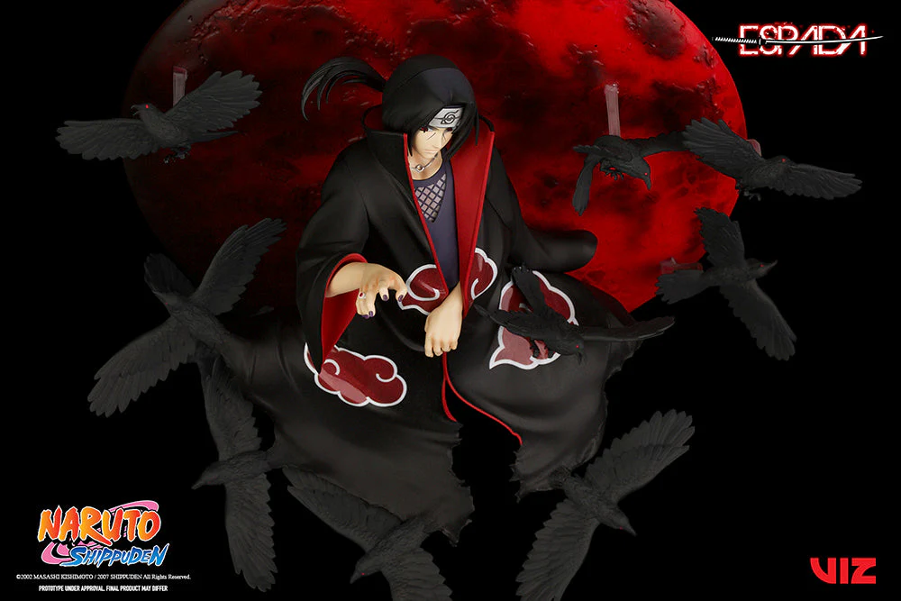 Naruto Shippuden Itachi Uchiha (1/8th scale wall statue) Figure - Image 12