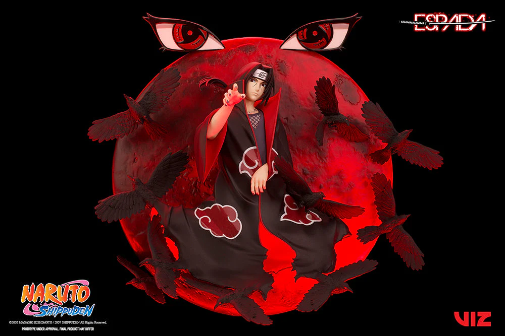 Naruto Shippuden Itachi Uchiha (1/8th scale wall statue) Figure - Image 8