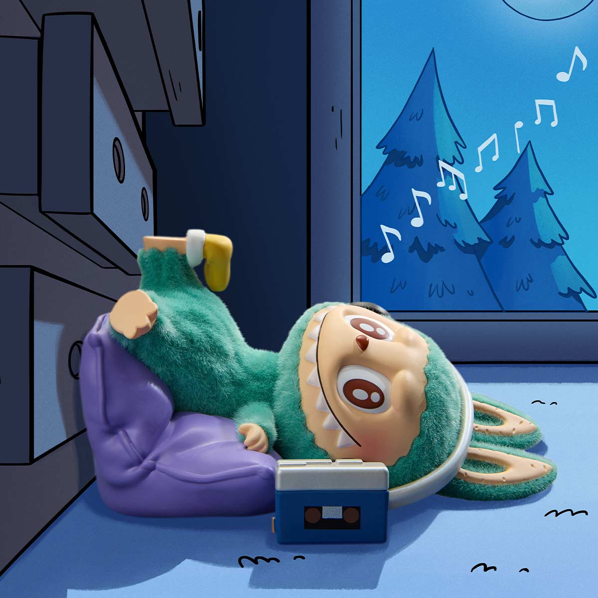 POPMART THE MONSTERS 1:00 A.M. Series Figures Blind Box (1 Blind Box) - Image 4