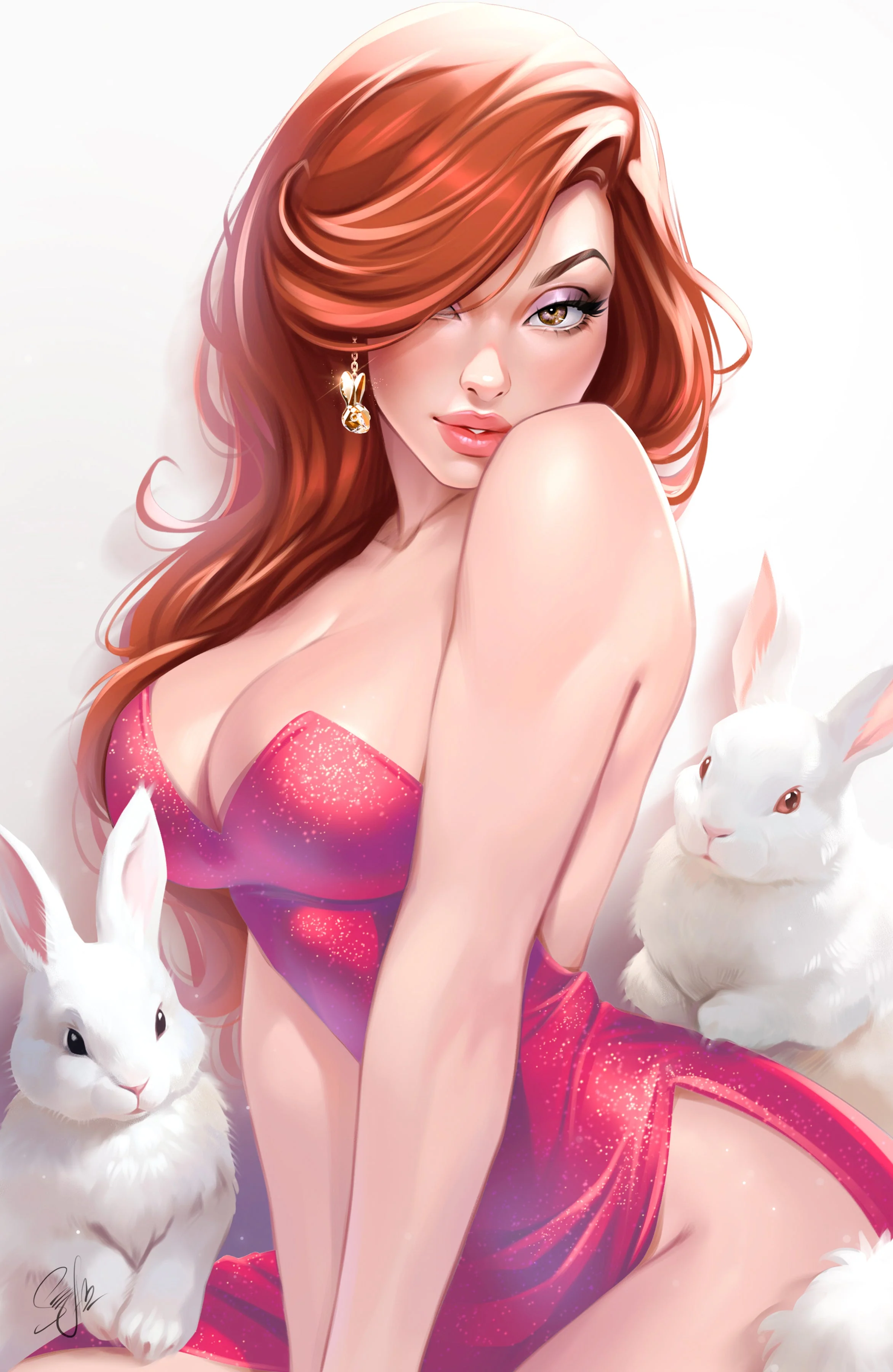 WAIFU CHRONICLES #1 - MAIN ATTRACTION COSPLAY - HOLOFOIL/MAGMA FOIL/LEATHER - by Katya Sinyukhina - Image 12