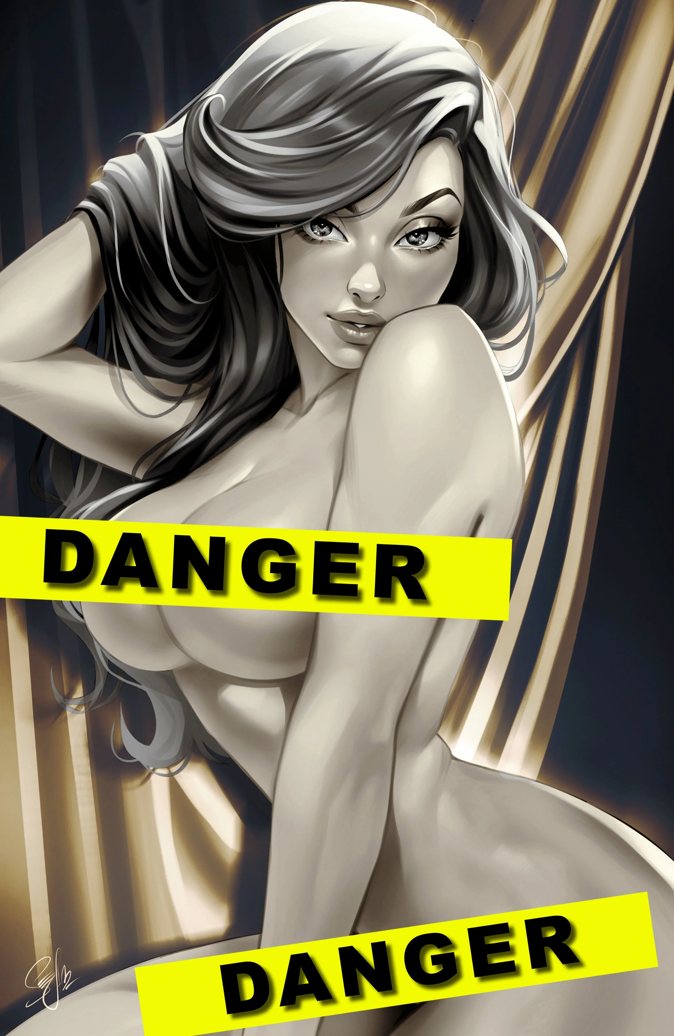 WAIFU CHRONICLES #1 - MAIN ATTRACTION COSPLAY - HOLOFOIL/MAGMA FOIL/LEATHER - by Katya Sinyukhina - Image 17